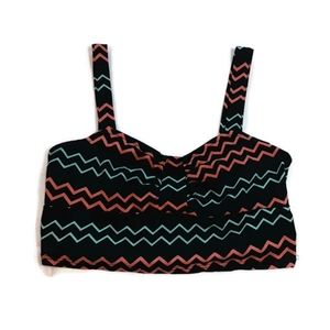 Painted Threads Zig Zag Crop Top